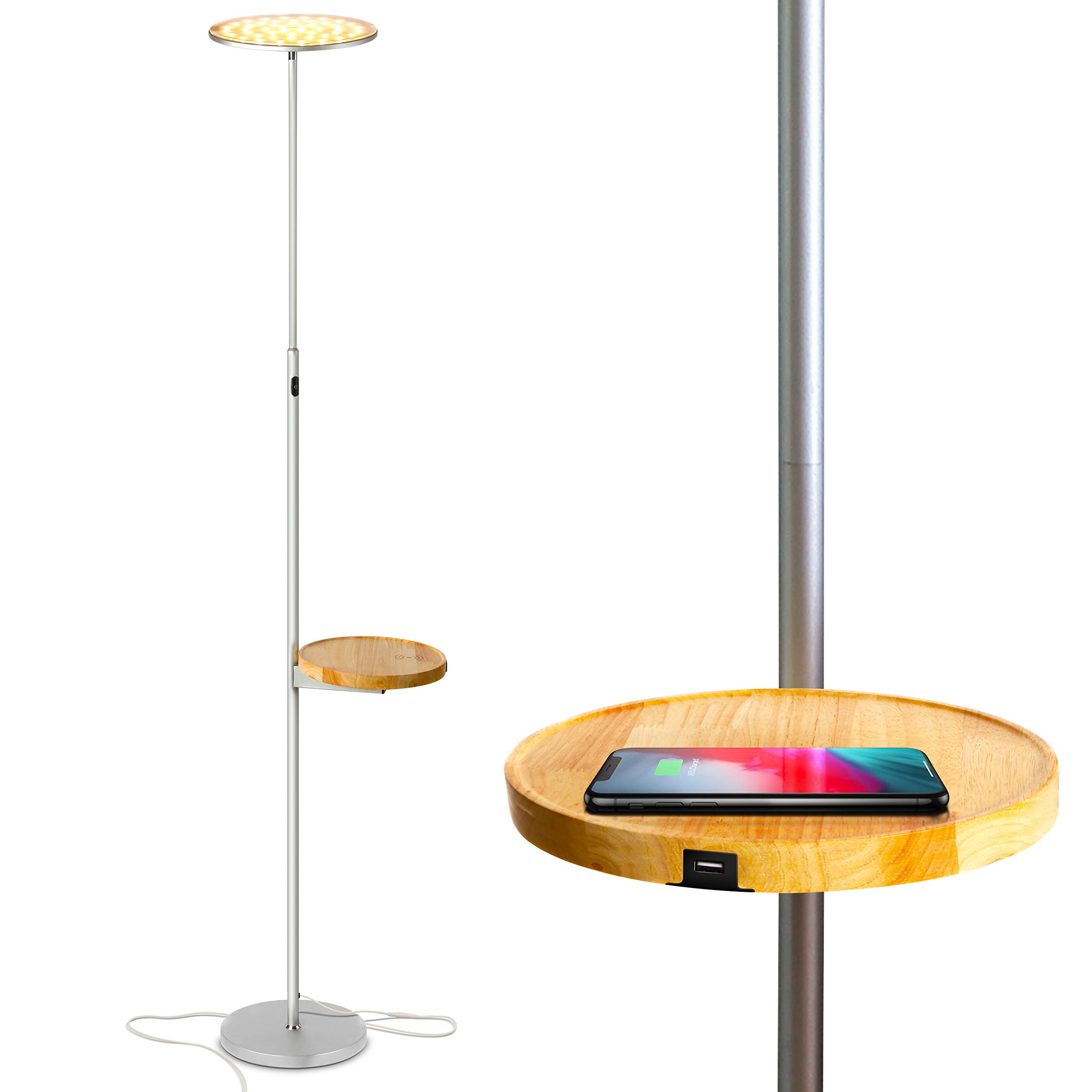 Buy Brightech Sky Ultra LED Floor Lamp Wireless Charging and Table Top