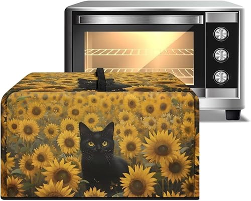 Miniatura 28 de Cubierta de horno de microondas de convección para encimera, tostadora, horno, protector de electrodomésticos para decoración de cocina del hogar,