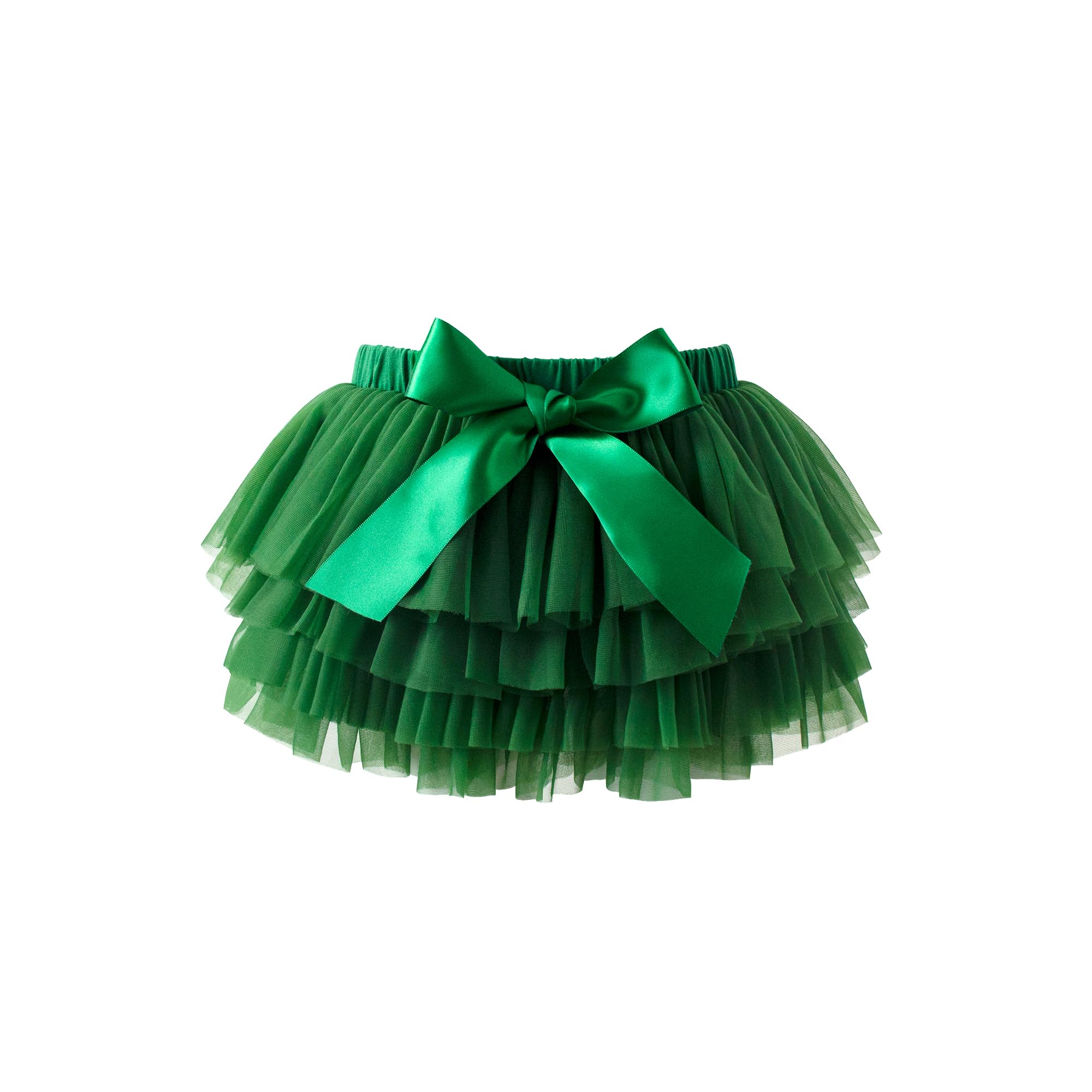 ZFZDRen 6M-3T Infant Baby Girl Tutu Skirt Toddler Girls Solid Color Tulle Skirts Birthday Outfits with Headband