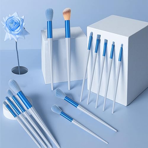Miniatura 6 de Juego de brochas de maquillaje, 17 piezas, base en polvo, rubor, corrector, mezcla de contorno de sombra de ojos, juego de brochas de maquillaje