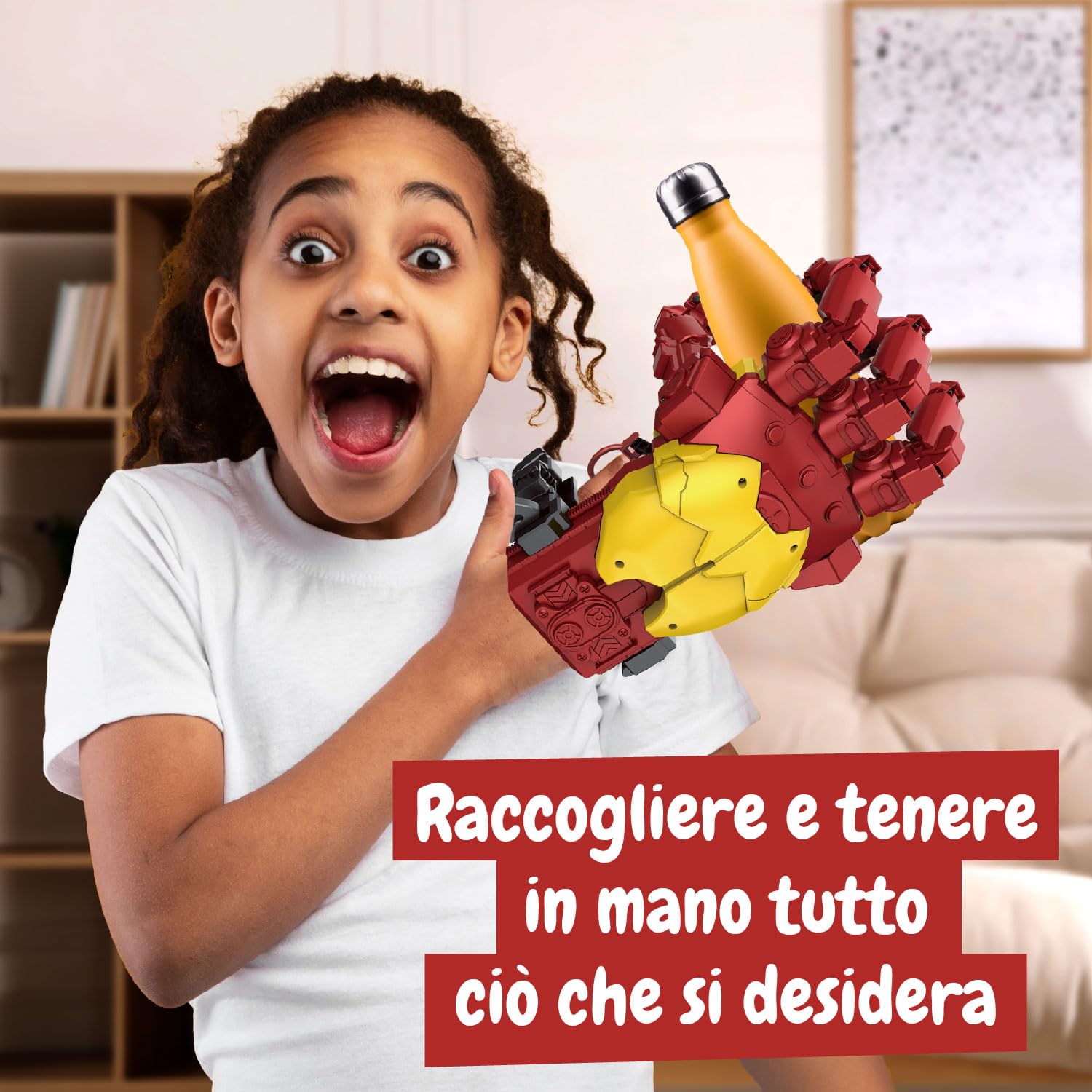 Science4you Kit Mano Cyborg Idraulica – Costruisci la tua Mano Robotica Gigante con 112 Pezzi, Giocattoli STEM, Gioco per Bambini di Ferro, Regalo Perfetto per Bambini di Età 9 10 11 12+ Anni