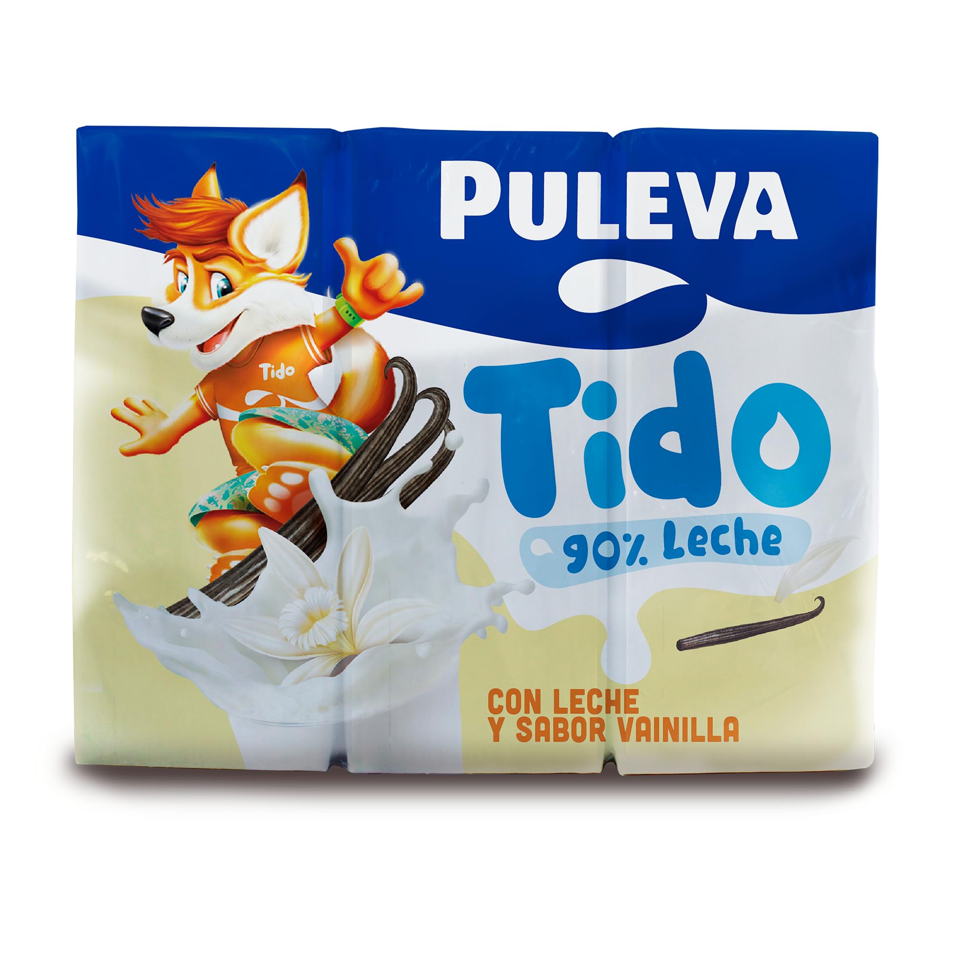 Batido Puleva de Vainilla Slim – 5 Packs de 6 x 200ml