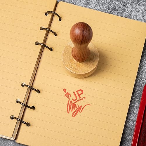 Miniatura 8 de Sellos personalizados para varias ocasiones, sellos de goma de madera en varios tamaños (sello-2)