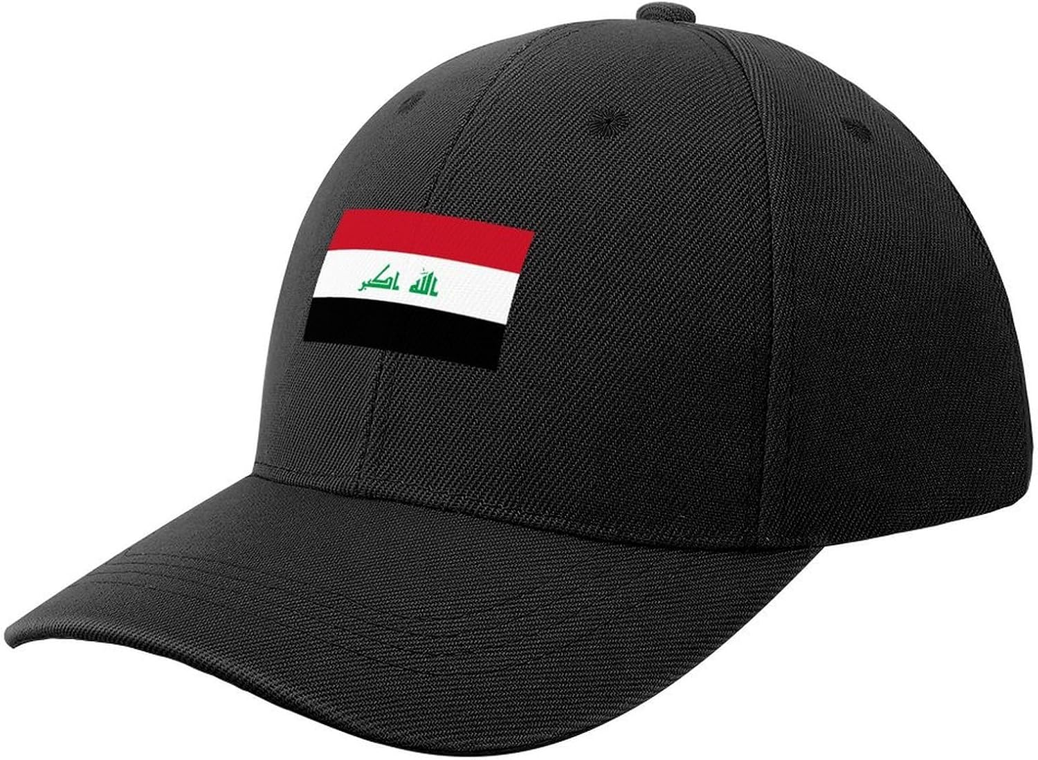 Boys Girls Iraq Flag Baseball Cap, Adjustable Snapback Sun Protection Trucker Hats Outdoor Travel