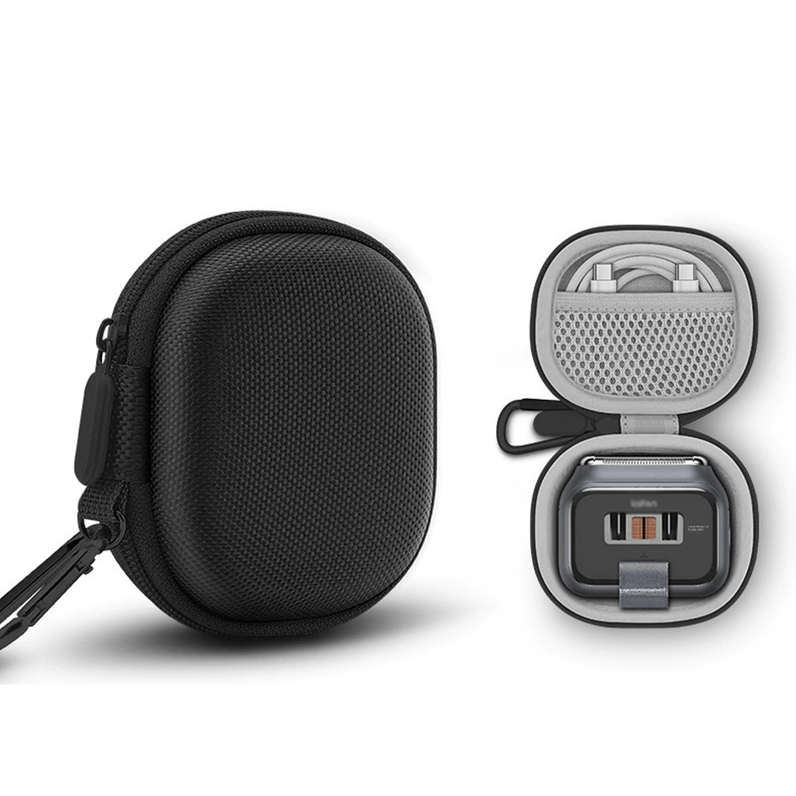 Custodia rigida per Laifen P3 Pro Rasoio Elettrico Custodia di Trasporto Impermeabile Anti-Caduta Custodia di Protezione Custodia da Viaggio Portatile (nero)