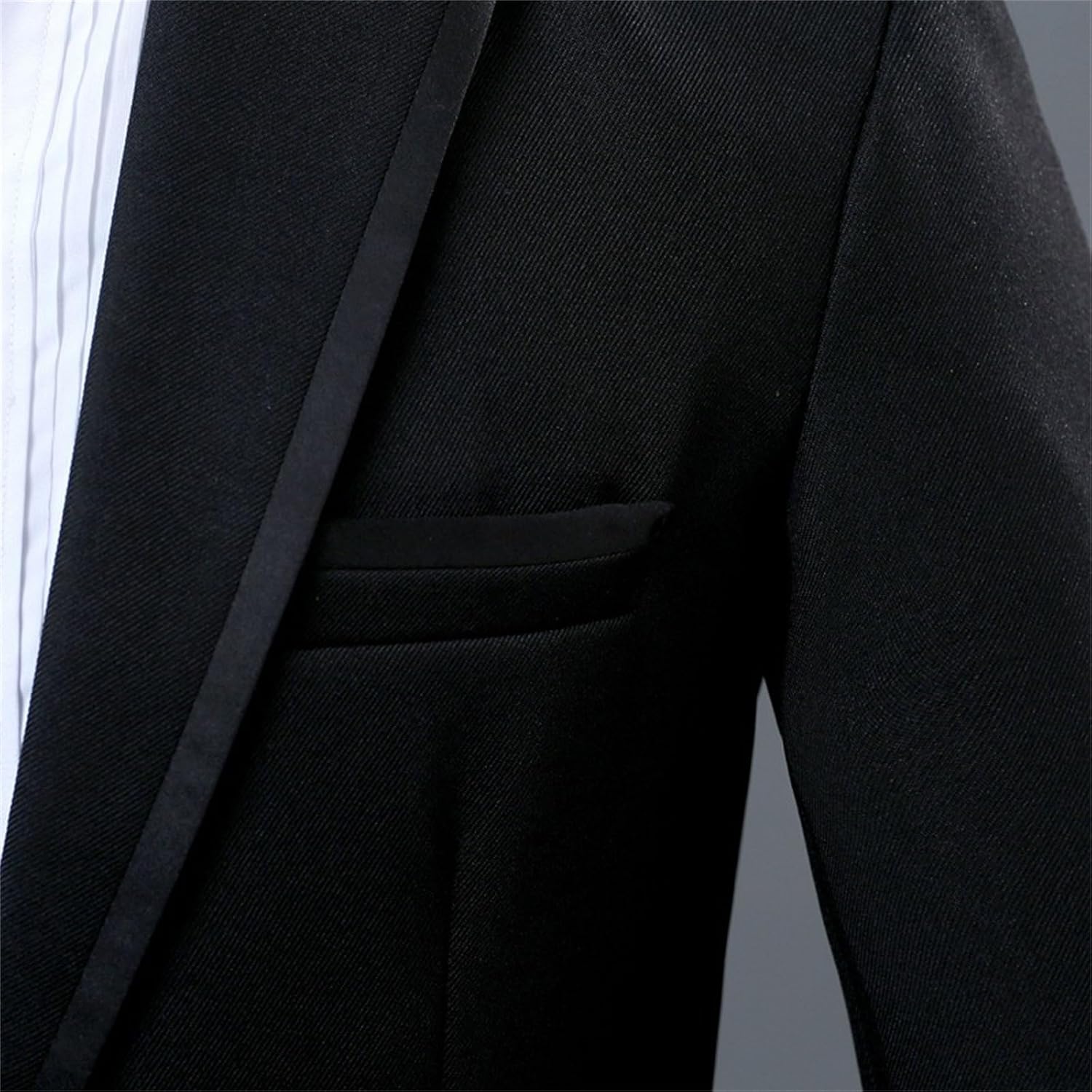 Men's 2 Piece Suit One Button Slim Fit Tuxedo Suits Dinner Homecoming Formal Wedding Prom Blazer Pants Sets