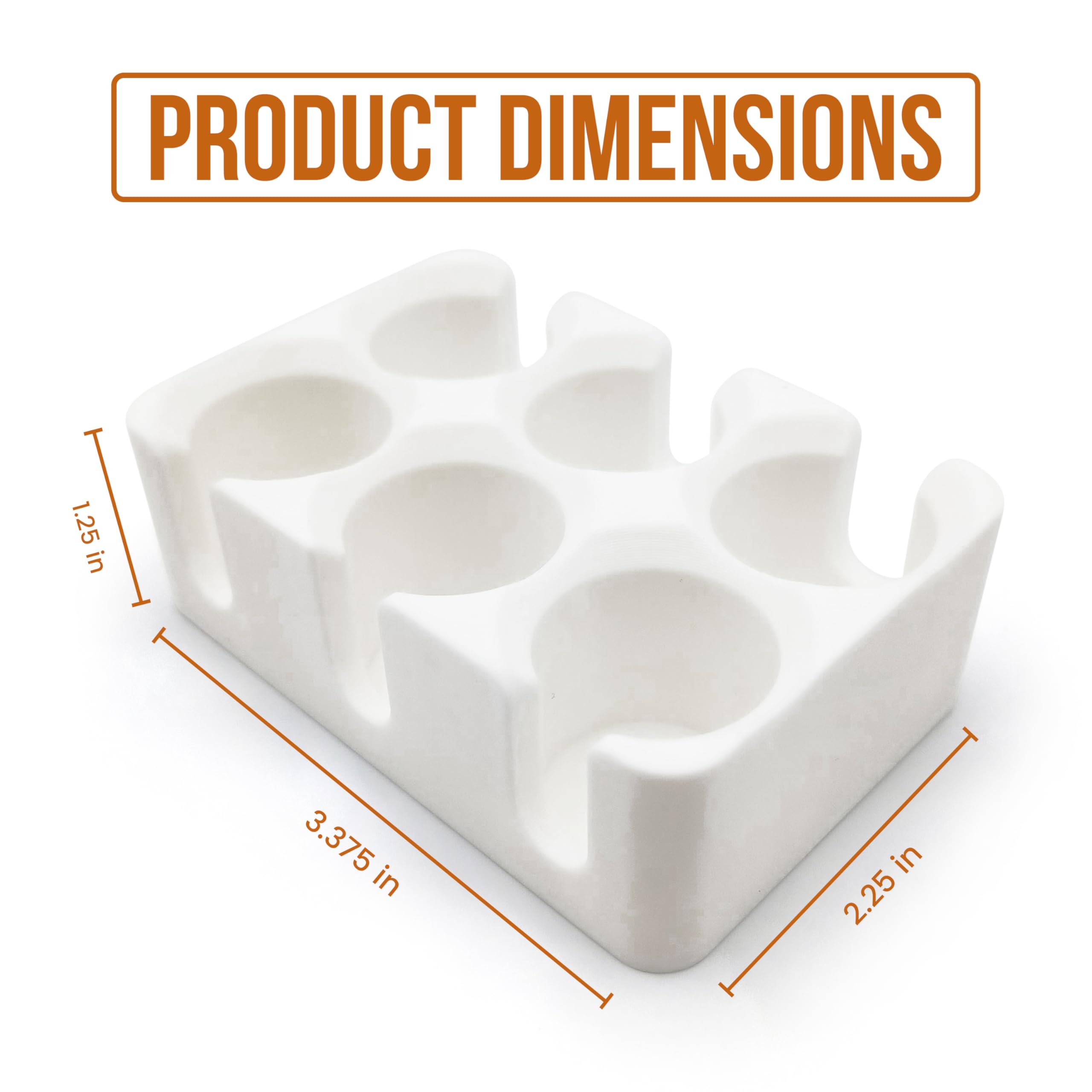 Insulin Vial Holder and Organizer for Refrigerator Storage or Travel, Diabetic Care and Space Saving Solution, Holds 6 Standard 10 mL Vials for Typical Insulin Like Novolog or Humalog