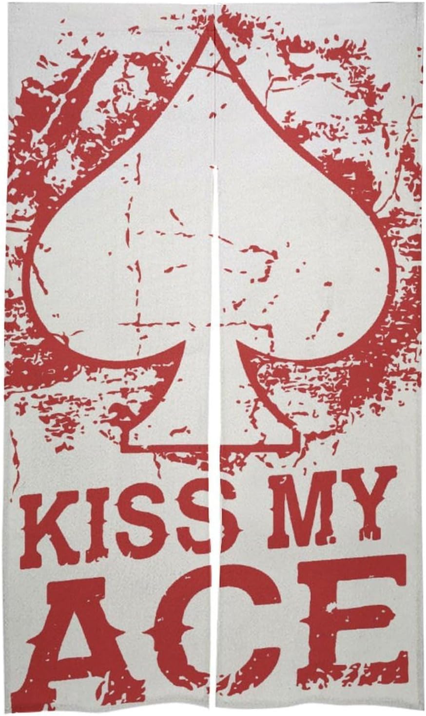 Lacrosse U.S. Flag Light Blocking Door Curtain, Suitable for Bedroom Entrance