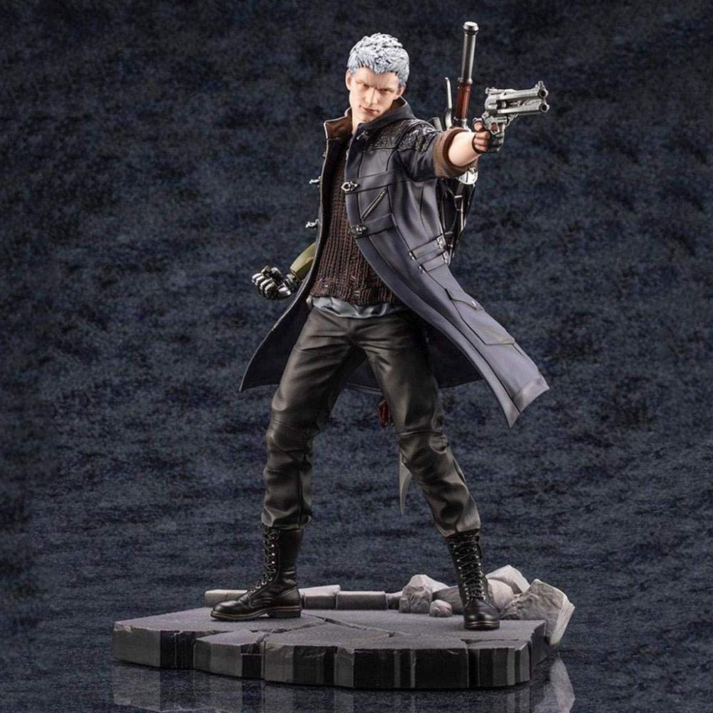 Ornament Collection Devil May Cry 5 Action Figure Nero Figure Action Figure from Devil May Cry Game Collectibles 25CM