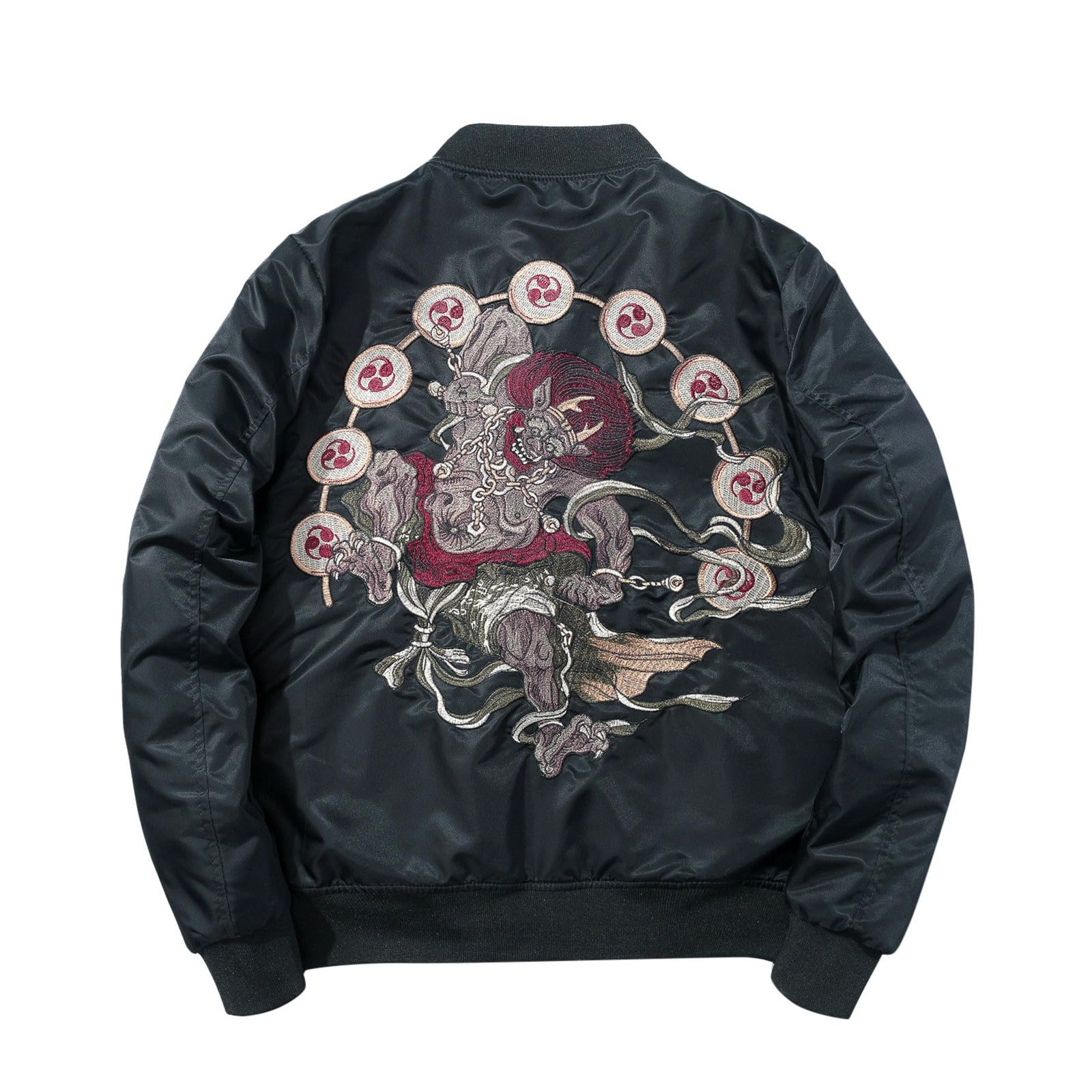 Hombre Chaqueta Crew, Chaqueta Invierno Hombre, Deportiva Chaquetas Ligera Elegante para Tiempo Libre Bomber Jacket