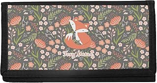 Foxy Mama Canvas Checkbook Cover