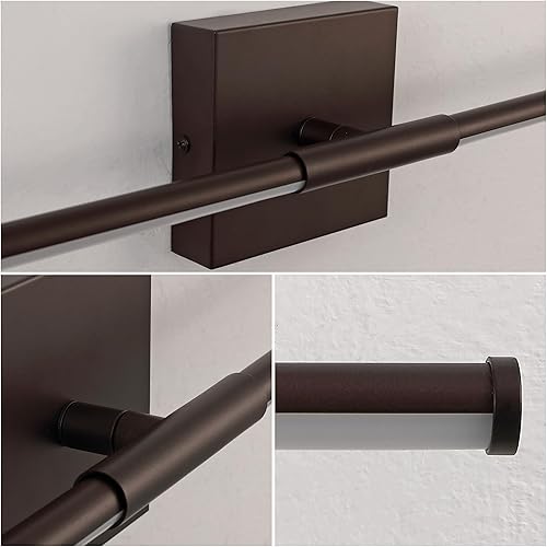 Miniatura 5 de JONATHAN Y JYL7022D Makena - Aplique de pared de metal moderno con LED regulable de 28 pulgadas, contemporáneo, minimalista, 3000 K, 10 W, entrada,