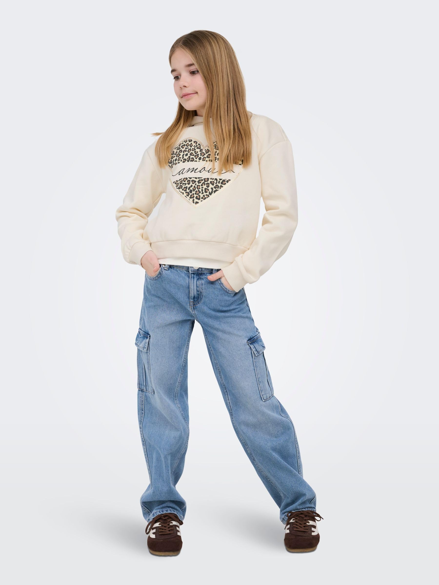 Only Kogharmony Wide Cargo Carrot PIM Noos - Kogharmony Pantalon Cargo Large PIM Noos - Smart Casual - Femme