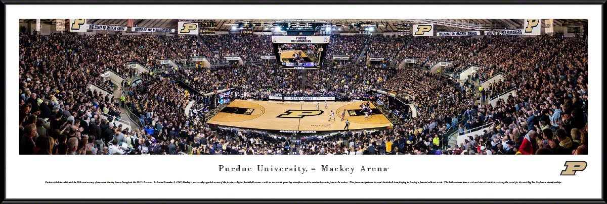 Purdue Boilermaker Basketball - College Posters, Framed Pictures and Wall Decor by Blakeway Panoramas