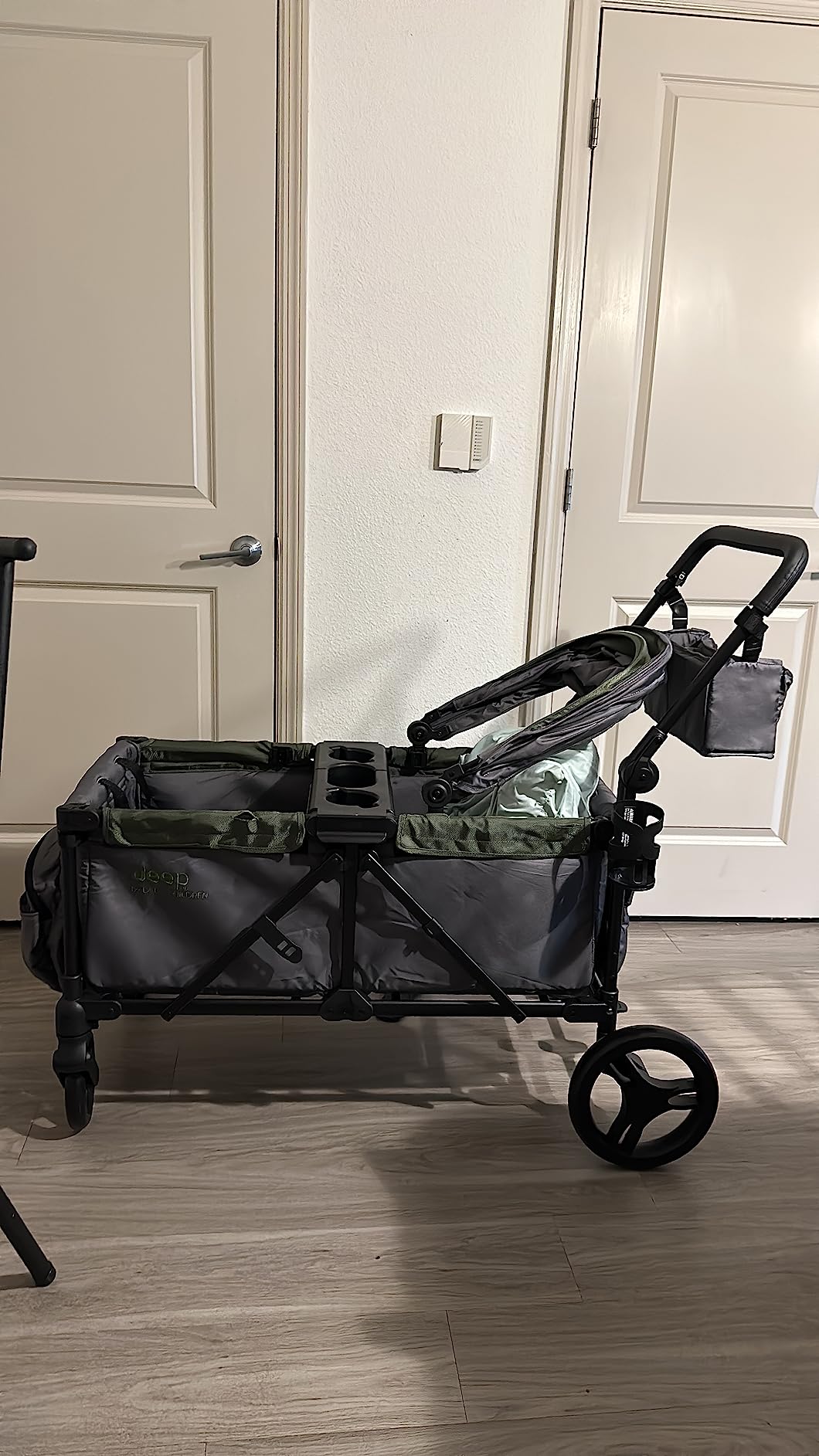 38/mo Finance Jeep Sport AllTerrain Stroller Wagon by Delta