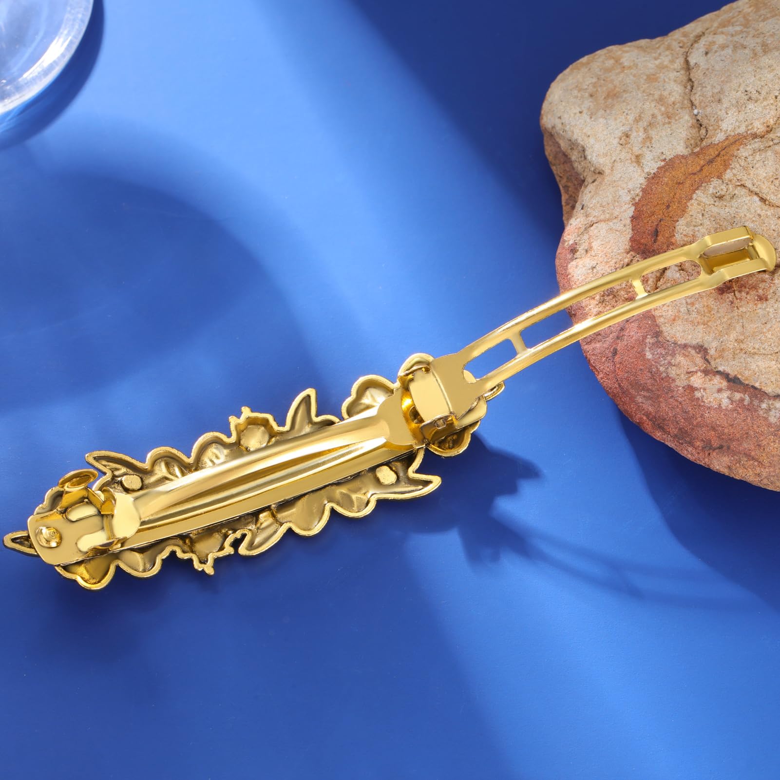 Fermaglio Per Capelli Vintage A Forma Di Coccinella E Quadrifoglio - Accessorio Elegante Per Donne E Spose - Foto 12