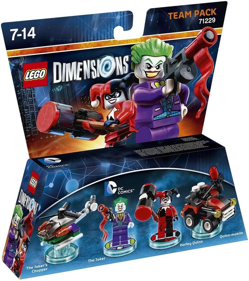 Lego Dimensions Team Pack Joker E Harley