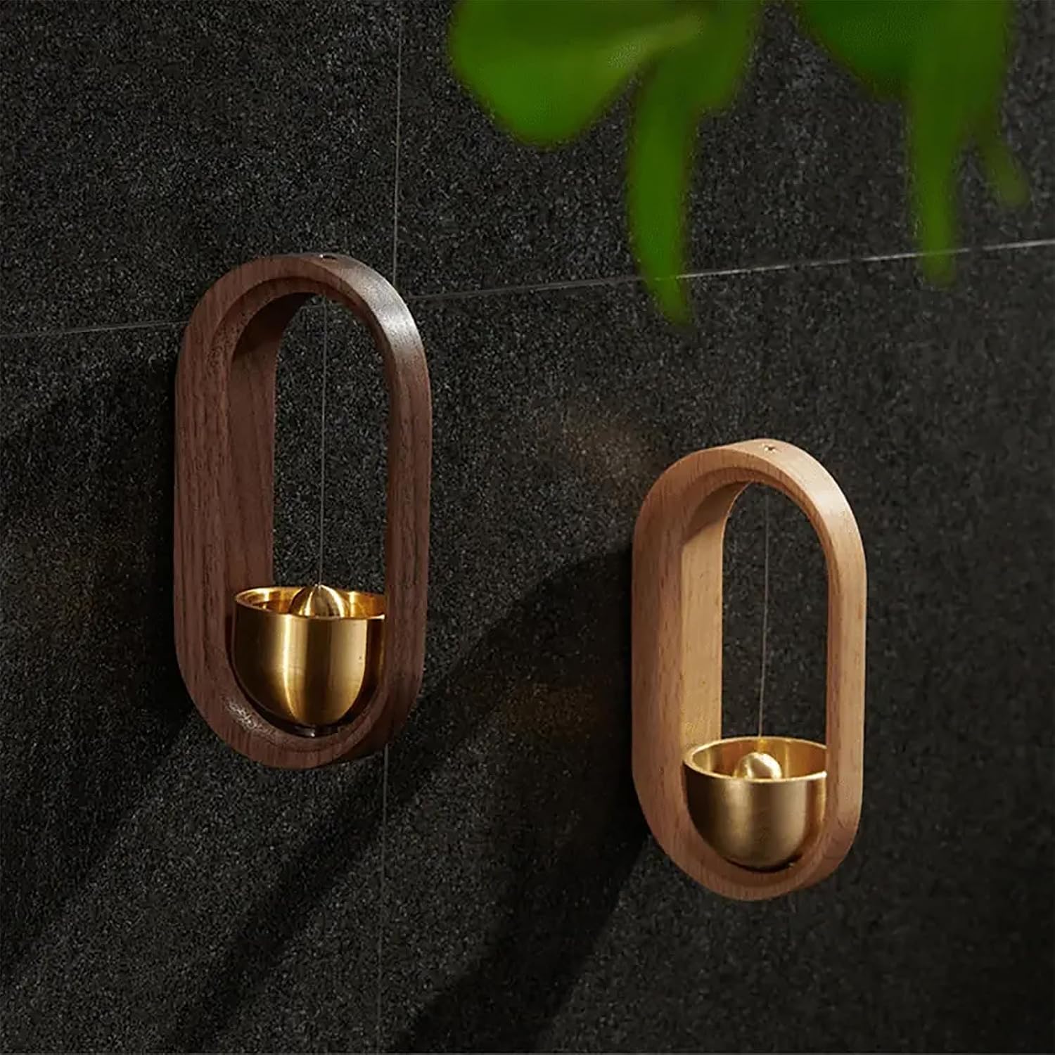 Entrance Hanging Bell, Fridge Doorbell Door Opening Decor Bell, Magnetic Attached Doorbell Chime, for Entrance Fridge Sticker and Barn Door Creative Gift