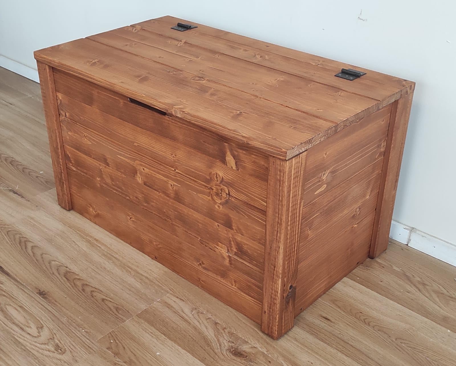 TOTAL WOOD 2012 Cassapanca baule contenitore porta legna porta oggetti in legno 70x40x40 CM