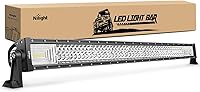 Nilight 42 Inch 648W Triple Row LED Light Bar - 43,000LM Flood Spot Combo for Trucks Jeeps UTV ATV Boat Off Road Lights