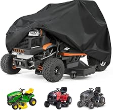 Ride On Mower Protective Cover Compatible with Ryobi 18V ONE+ RY18LMX33A 33cm/RLM18X33B50C 33cm/RY18LMx40C-240 40cm/R18XLMW54 33cm, Tear-Resistant Outer Cover for Mini Tractor Lawn Care