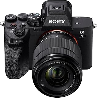 Sony Alpha ILCE-7M4M with All new Lens FE 28-70mm F3.5-5.6 OSS II | Full-Frame Hybrid Camera 33MP Interchangeable-Lens Mirrorless Camera|4K 60P Video Recording - Black