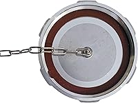 Vista 3 de Tapa de combustible diesel de aluminio sin bloqueo nominal de 3 1/2" para internacionales seleccionados