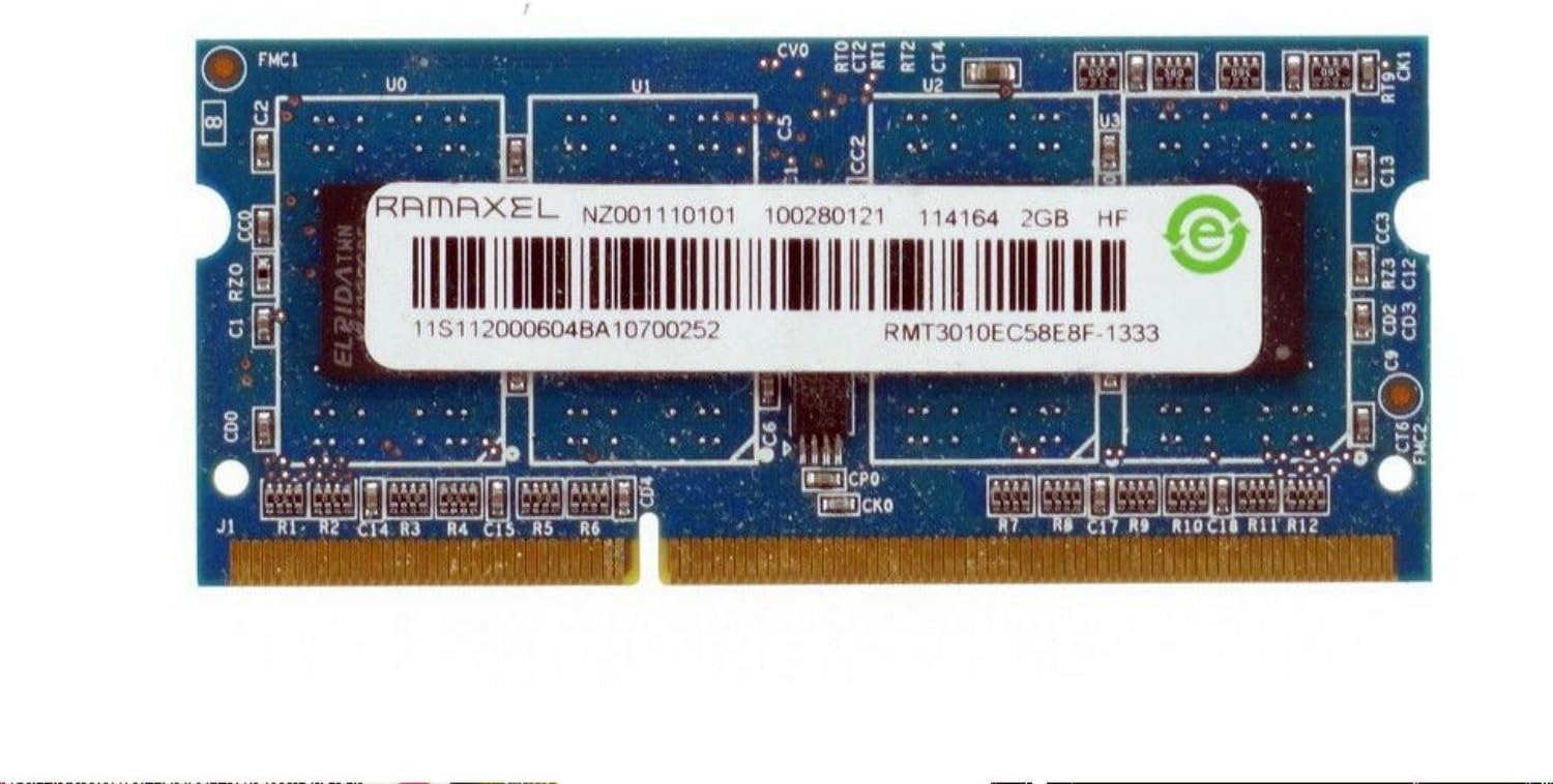 2GB 1Rx8 PC3-10600S DDR3 1333MHz SO-DIMM Laptop Memory RAM RMT3010EC58E8F-1333