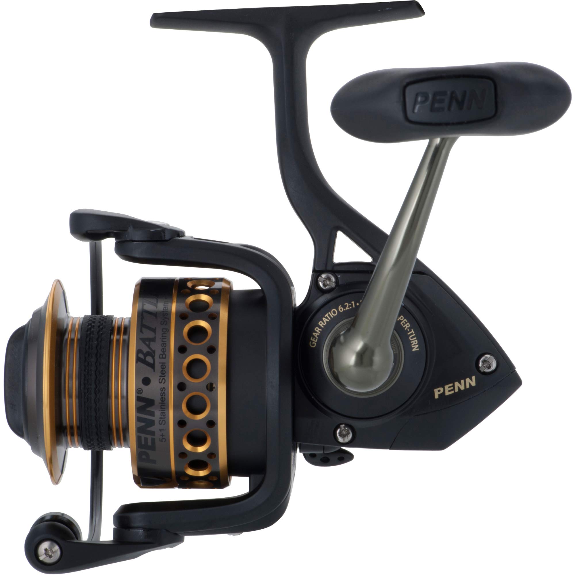 PENN　バトル2 1000 Penn Battle II #1000 Spinning Reel has 6 Bearings, Carbon Fiber
