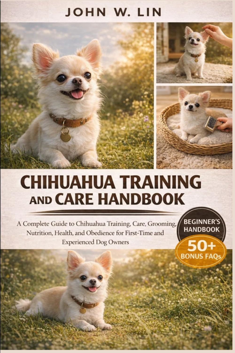 CHIHUAHUA TRAINING AND CARE HANDBOOK: A Complete Guide to Chihuahua Training, Care, Grooming, Nutrition, Health, and Obedience for First-Time and Experienced Dog Owners.