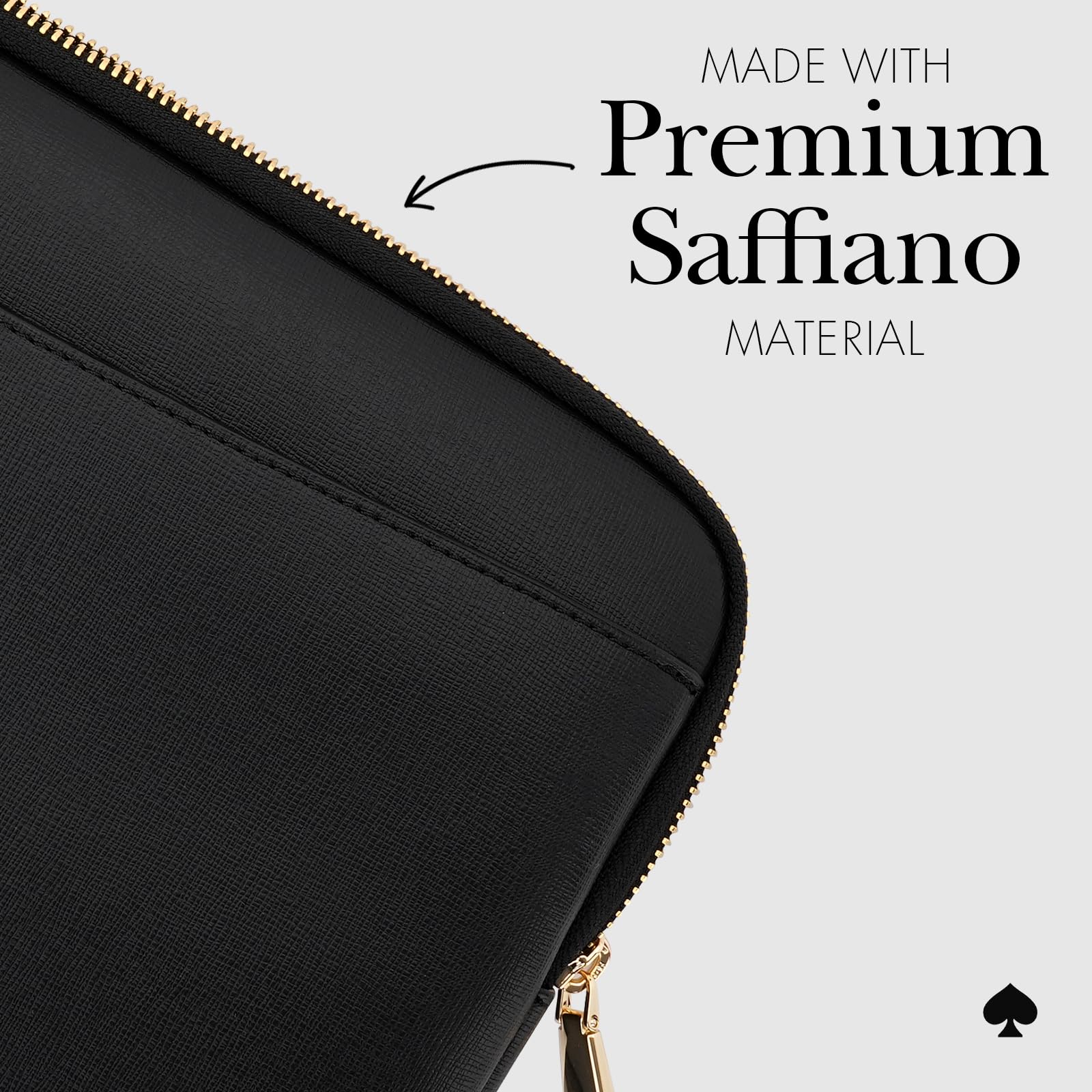 Amazon.com : kate spade new york Saffiano Laptop Sleeve 16 Inch