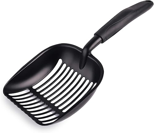 Miniatura 5 de Pets First Cat Litter Scooper - Ergonomic & Easy Grip Design Deep Cleaning with A Non-Stick & No Residue Build-Up  Solid Aluminum, Waterproof -