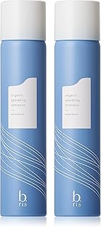 b.ris ビーリス オーガニック スパークリング シャンプー 2本セット [ 炭酸シャンプー ノンシリコン ホワイトフローラルの香り トリートメント効果 ] b.ris (炭酸シャンプー2本)