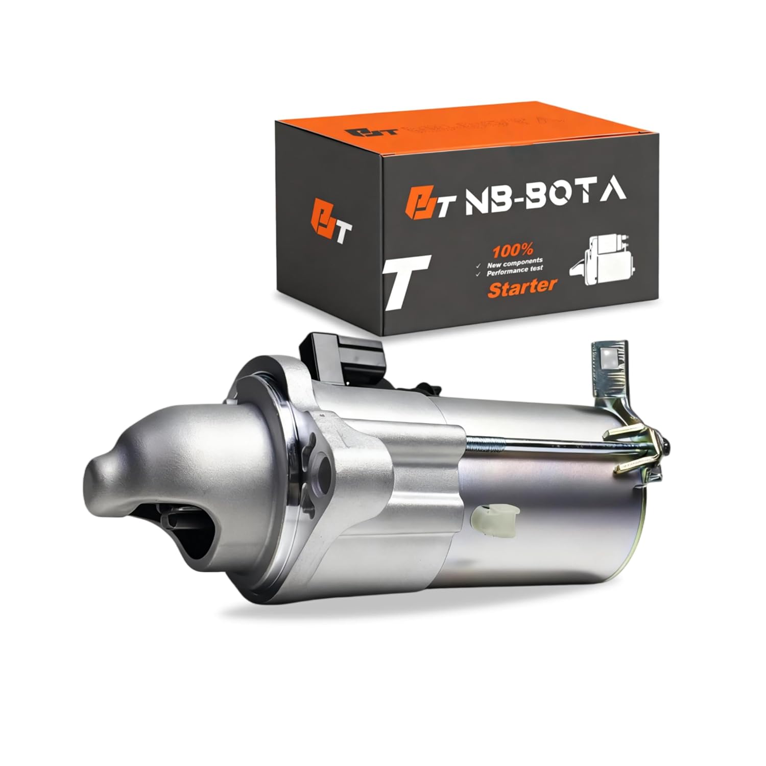 Starter Motor Compatible with Honda Accord 2013 2014 2015 2016 2017, for CR-V 2015 2016, L4 2.4L,Replaces# 31200-5A2-A51,31200-5A2-A52 SM740-09, SM74009,10914N,410-54248R,91-26-2174