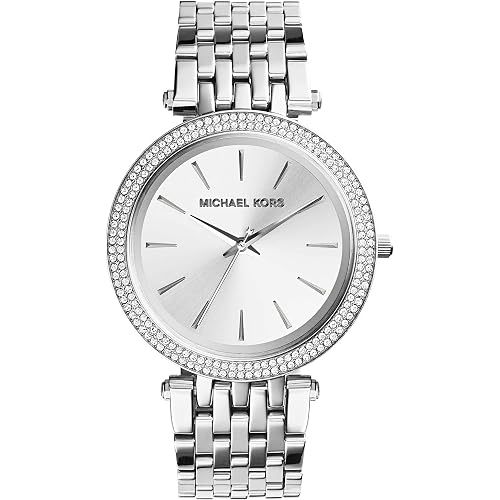 Michael Kors Darci Women's Watch, Stainless Steel and Pavé Crystal Watch for Women
