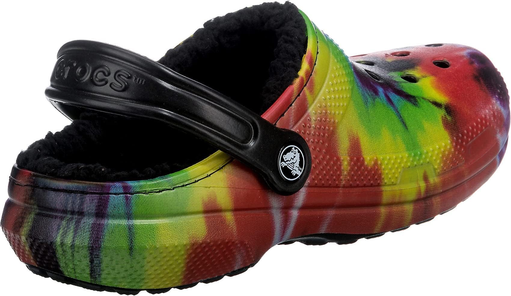 Crocs Unisex Adult Classic Lined Tie-Dye Clogs