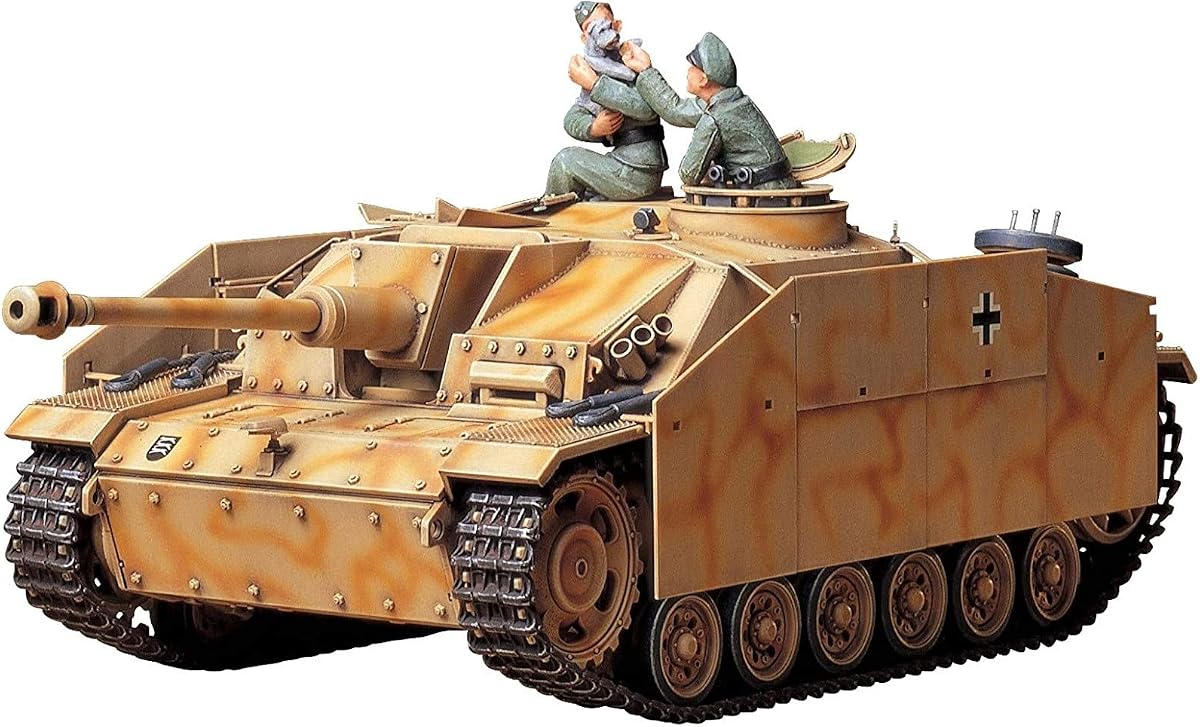 Tamiya Models Sturmgeschutz III Ausf.G Kit de modelo de versión temprana (TM35197)