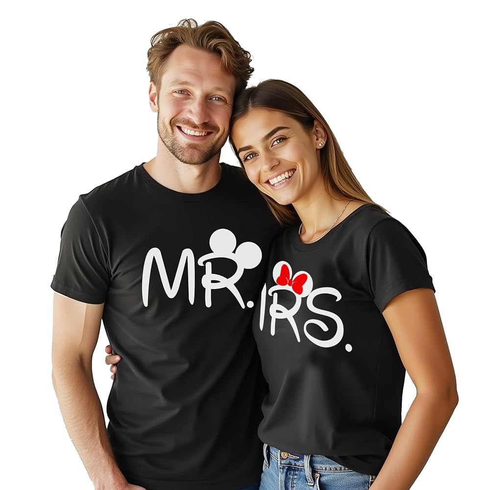 Husband And Wife Matching T Shirts