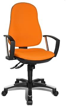 TOPSTAR 9020A G04 - Silla de Escritorio de Oficina, Color Naranja