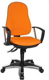 TOPSTAR 9020A G04 - Silla de Escritorio de Oficina, Color Naranja