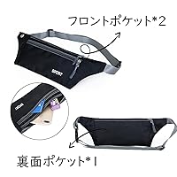 Amazon | [TOEDNNQI] ウエストポーチ 小さめ ウエストバッグ