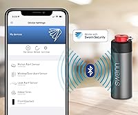 Vista 9 de Swann ActiveResponse - Alarma de seguridad personal móvil, sirena de emergencia de 110 dB con alertas SMS y conectividad móvil, batería de larga