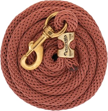 Weaver Leather Poly Lead Rope with Solid Brass 225 Snap