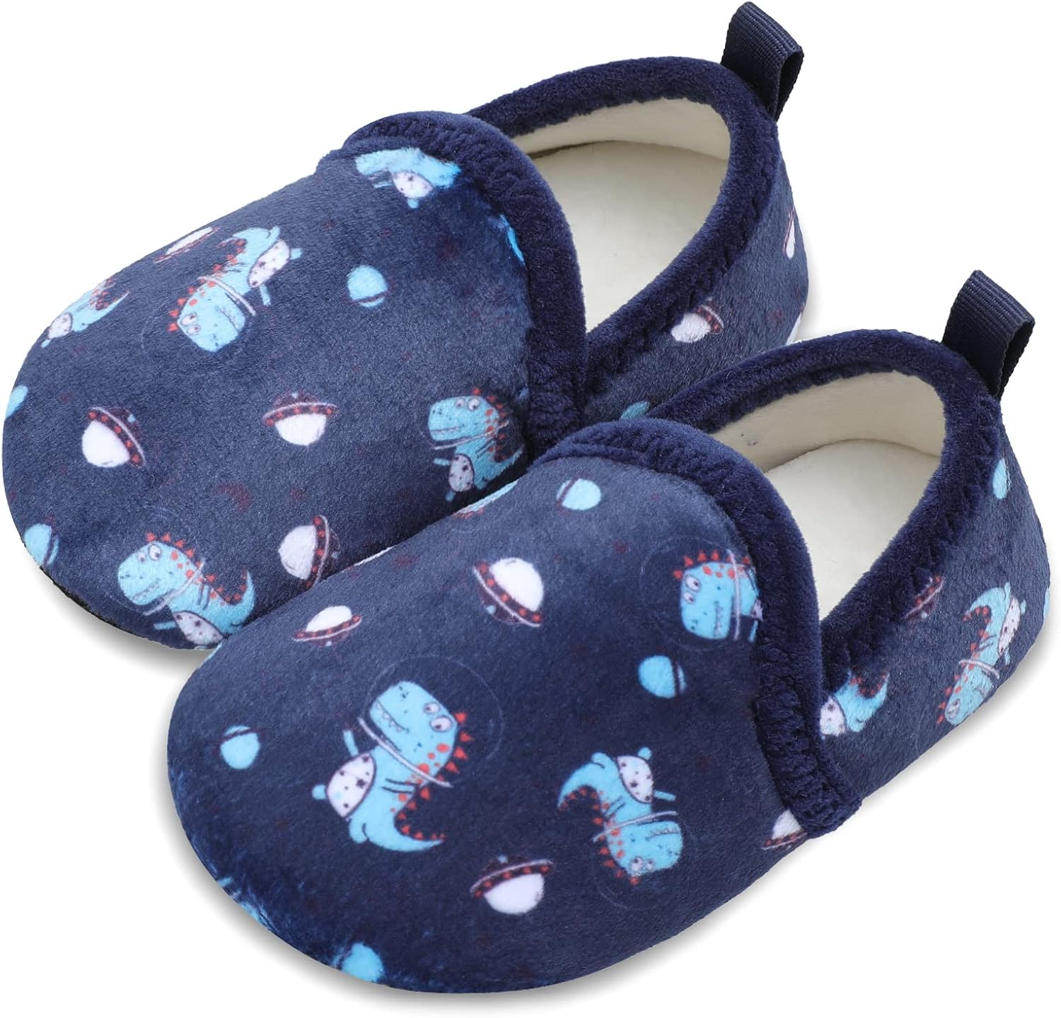 Lisdwde - Zapatos de invierno para el hogar para niños y niñas, calcetines cálidos para niños