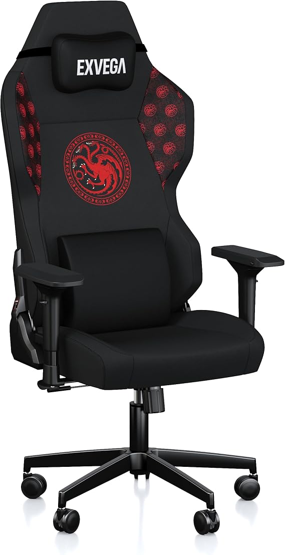Exvega Andromeda Game Of Thrones Targaryen House Lisanslı Oyuncu Koltuğu