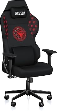 Exvega Andromeda Game Of Thrones Targaryen House Lisanslı Oyuncu Koltuğu