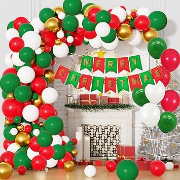 Atpata Funky Christmas Theme Baby Shower Title Phrase Text Foil Balloons for Baby Shower Party Decoration (Baby Its Cold Outside)