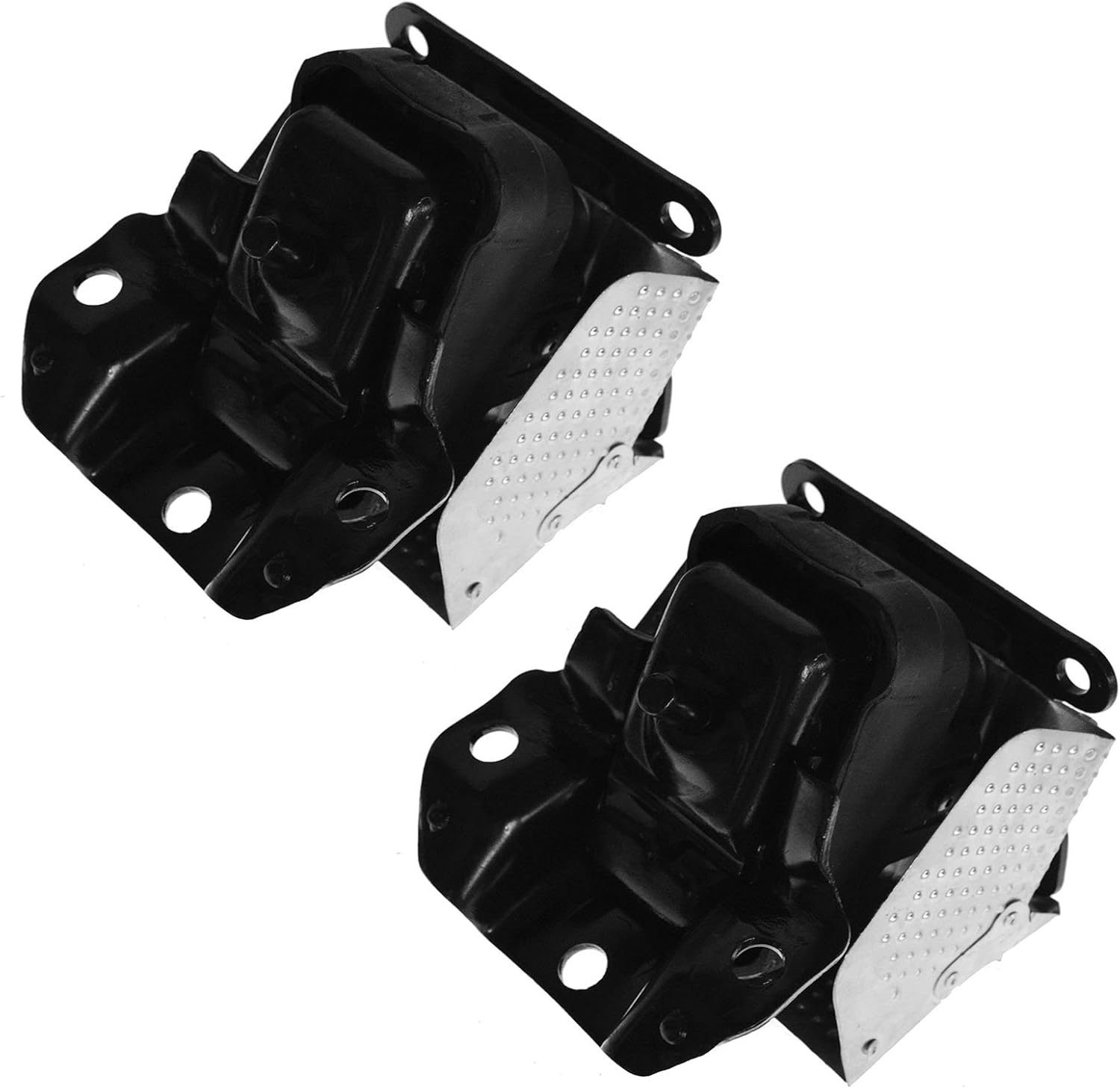 TRQ Engine Mount w/Bracket Front LH RH Pair Set Fits Cadillac Chevy GMC Pickup SUV