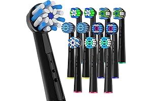 Replacement Heads for Oral-B Black Pro 1000 Electric Toothbrush