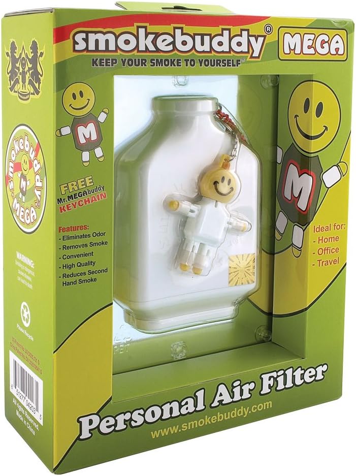Smokebuddy Mega Personal Air Filter - White